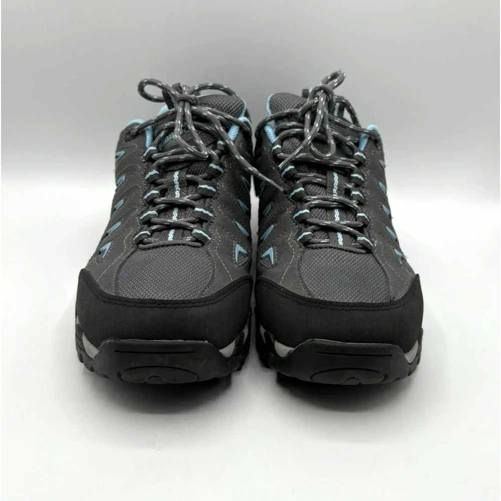 SHULOOK SL-Tex Hiking Shoe Women's Size 7 Gray Waterproof Non‎ Slip Shoe